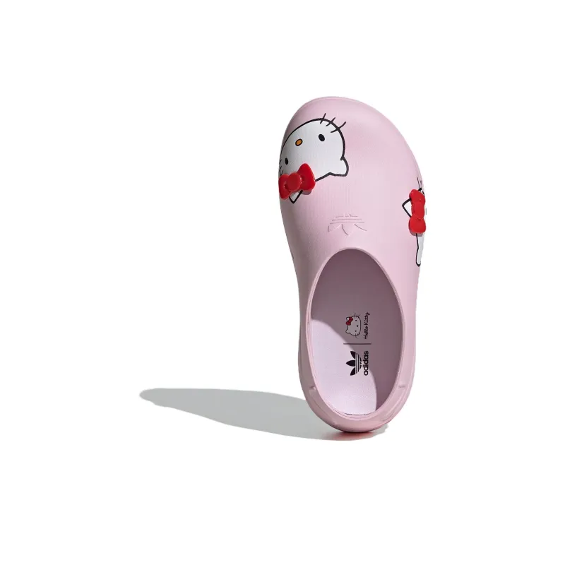 Adidas AdiFOM Stan Smith Mules Hello Kitty Clear Pink Red Women's-2