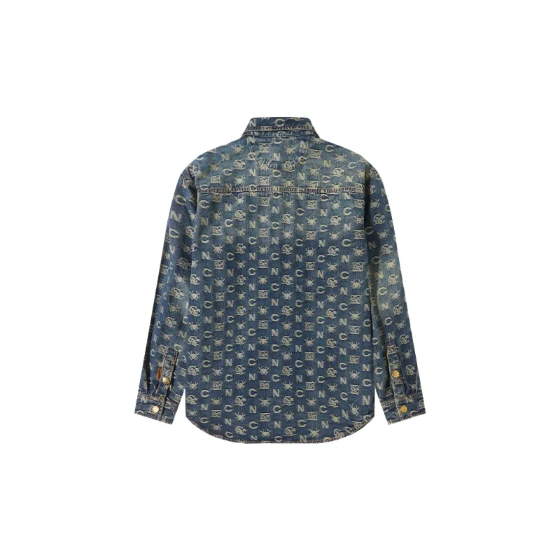 C'N'C Trend Series Fall Winter Denim Jacket Men's-1