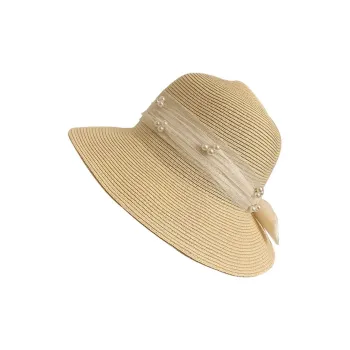 MITHAOL KUSC Straw Woven Bucket Hats Women's