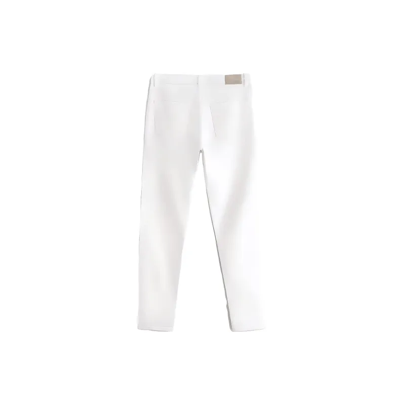 ZARA Jeans Men White-1