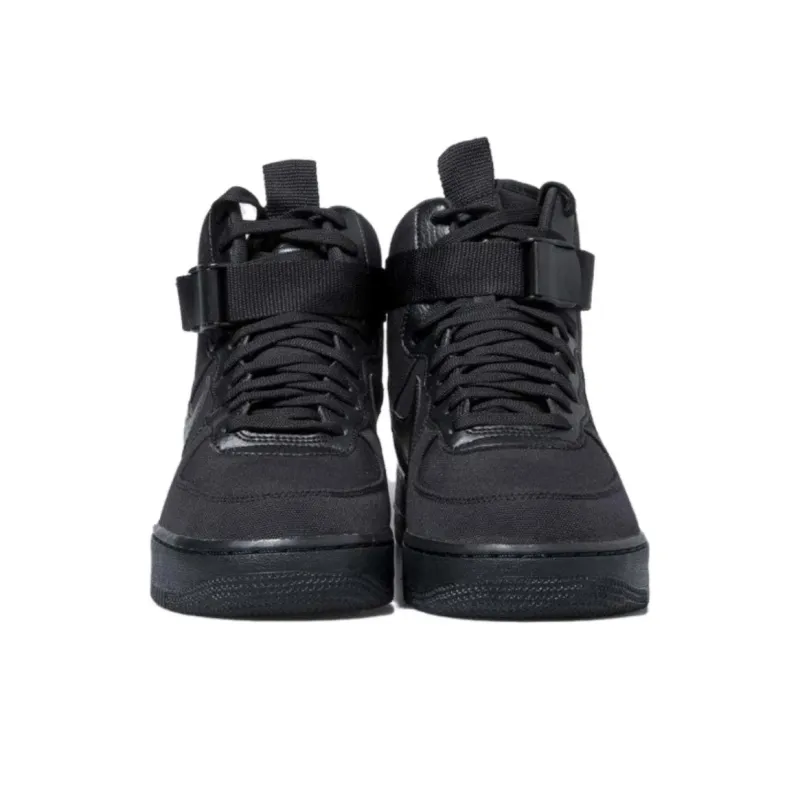 Nike Air Force 1 High '07 Canvas Black Black Anthracite-3