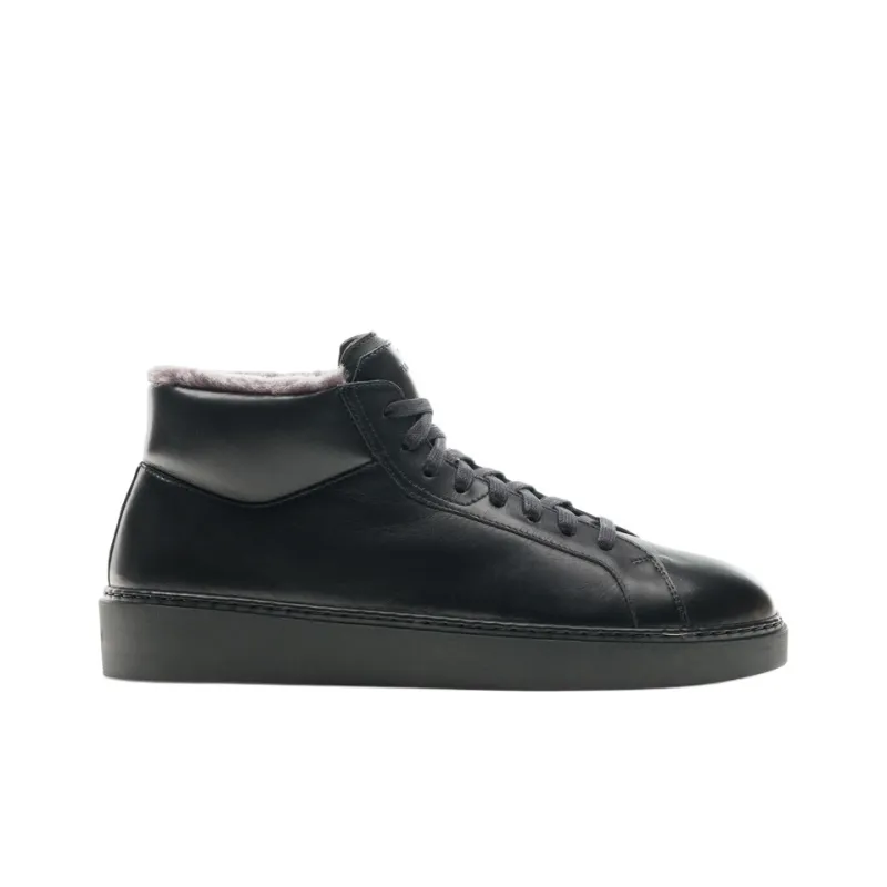 Magnanni Reddik II High-Top Skateboard Shoes Men's Black-1