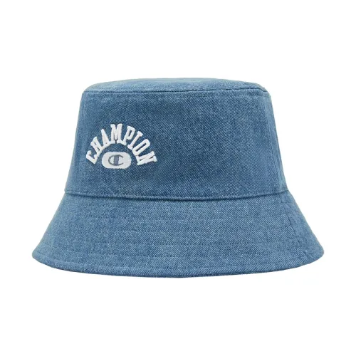 Champion Cotton Bucket Hats Unisex Blue