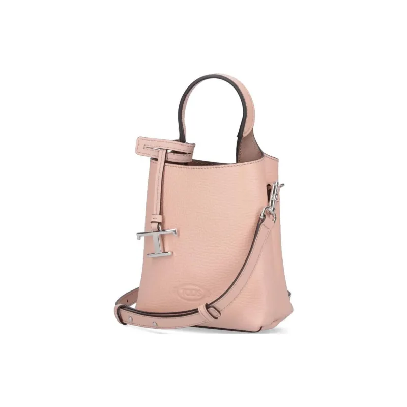 TOD'S Logo Plaque Top Handle Bag-1