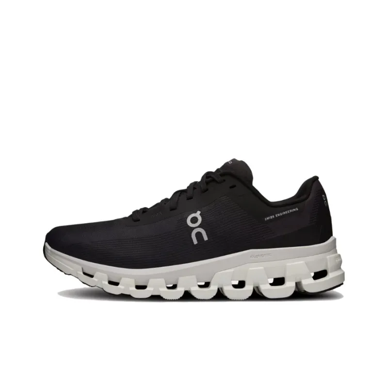 On Women's Cloudflow 4 'Black White' Women's-0