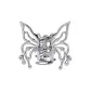 Silver-Butterfly Collection Claw Clip