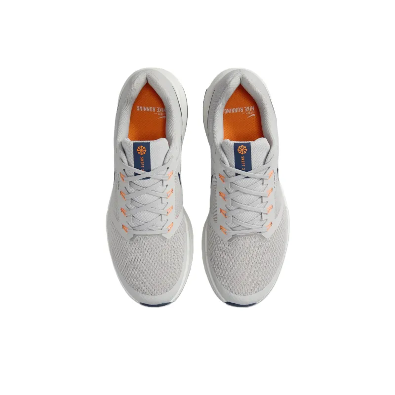 Nike Run Swift 3 Light Iron Ore Sail Total Orange Thunder Blue-3