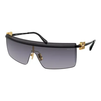 MIU MIU Acetate Square Sunglasses Women's Black
