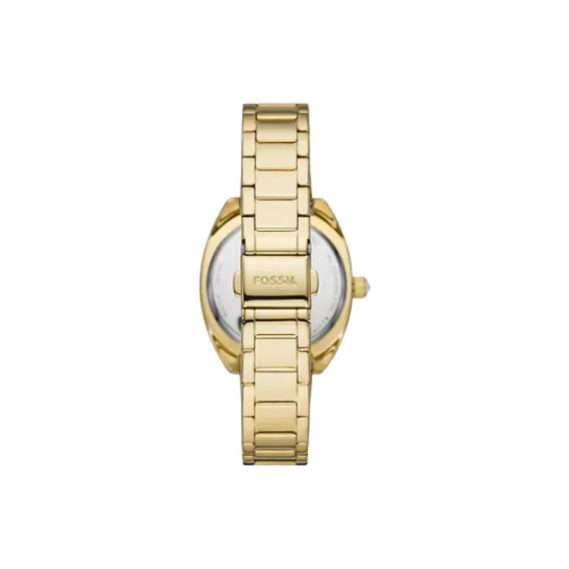 FOSSIL VALE Collection Wrist Watch Automatic Mechanical Movement Stainless Steel Strap 35mm Silver Dial Unisex-2