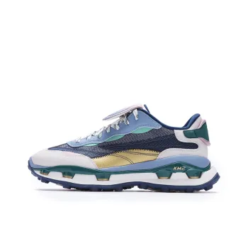 FILA KM2 PO Low Top Casual Shoes Men's Blue White Gray