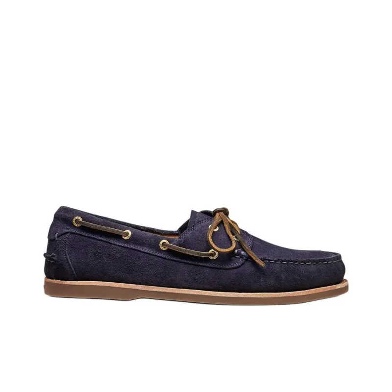 G.H. Bass & Co. Hampton Boat Shoes Men's Marine Blue-1