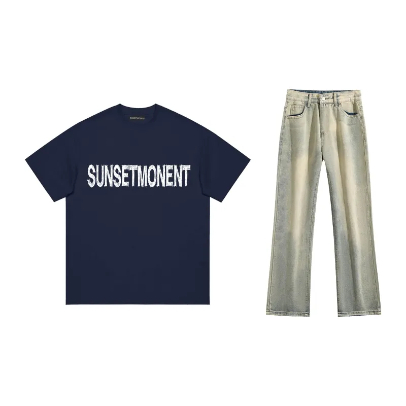 SUNSETMONENT Casual Sportswear Unisex-24