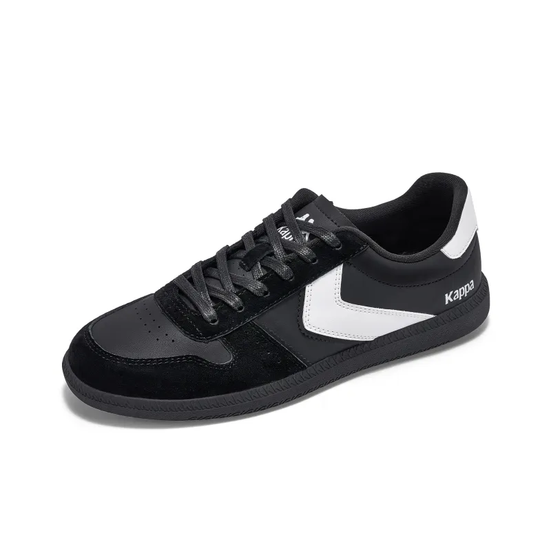 Kappa Sperry Back to Back Anti Slip Wear Resistant Low Top Skateboard Shoes Unisex Black-2