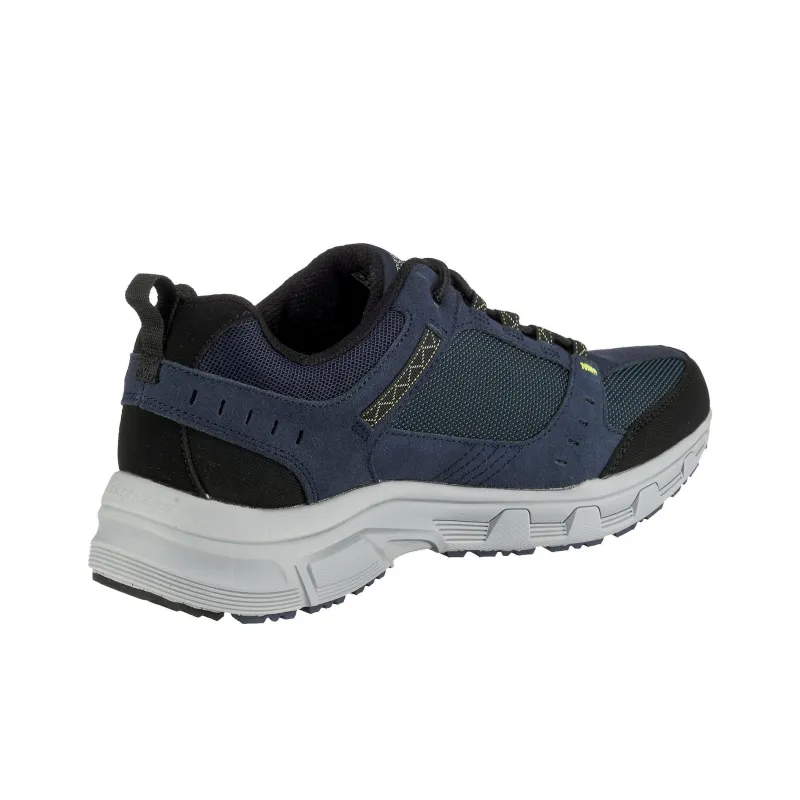 Skechers Cushioning, Wear Resistant Low Top Casual Shoes Men's Blue Black-2