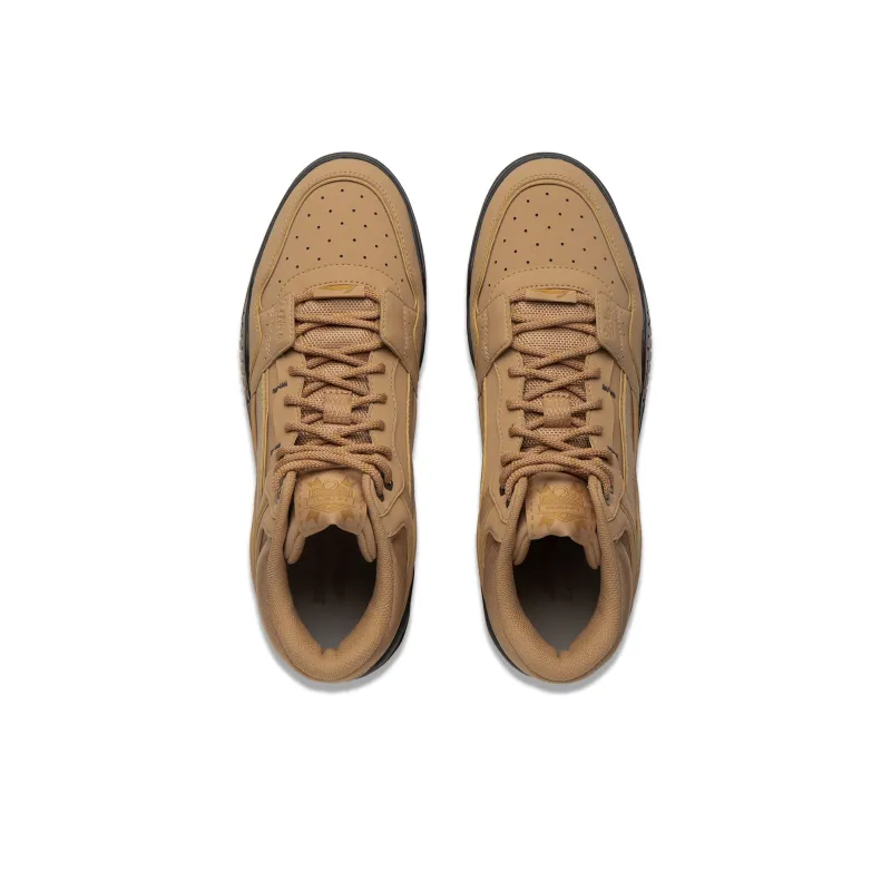 LiNing Yuebai Anti Slip Wear Resistant Breathable Height Increasing Mid Top Skateboard Shoes Men's Tawny-3