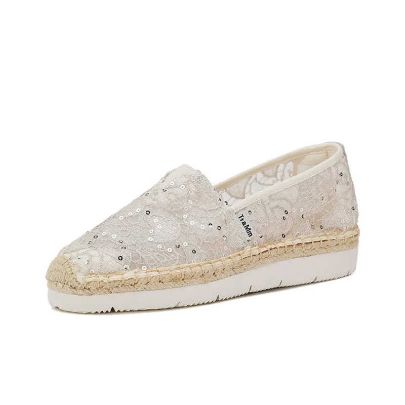 TT&MM Casual Shoes Women's Low Top White-1
