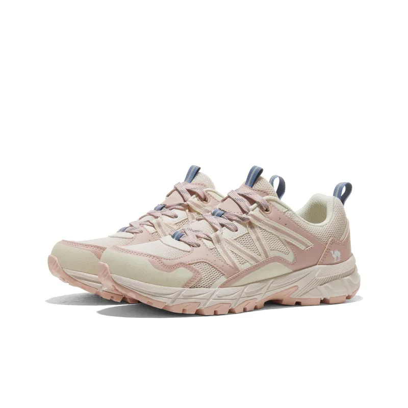 CAMEL Tenglong 2.0 Cushioning Wear-Resistant Low-Top Hiking Shoes Women's White Pink-2