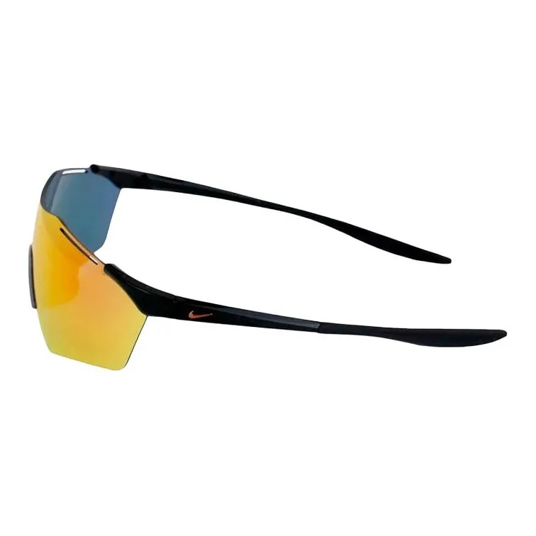 Nike Subject To Official Website Irregular Shape Sunglasses Men's Black-3