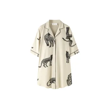 Meonsill Nightgown Women's Apricot