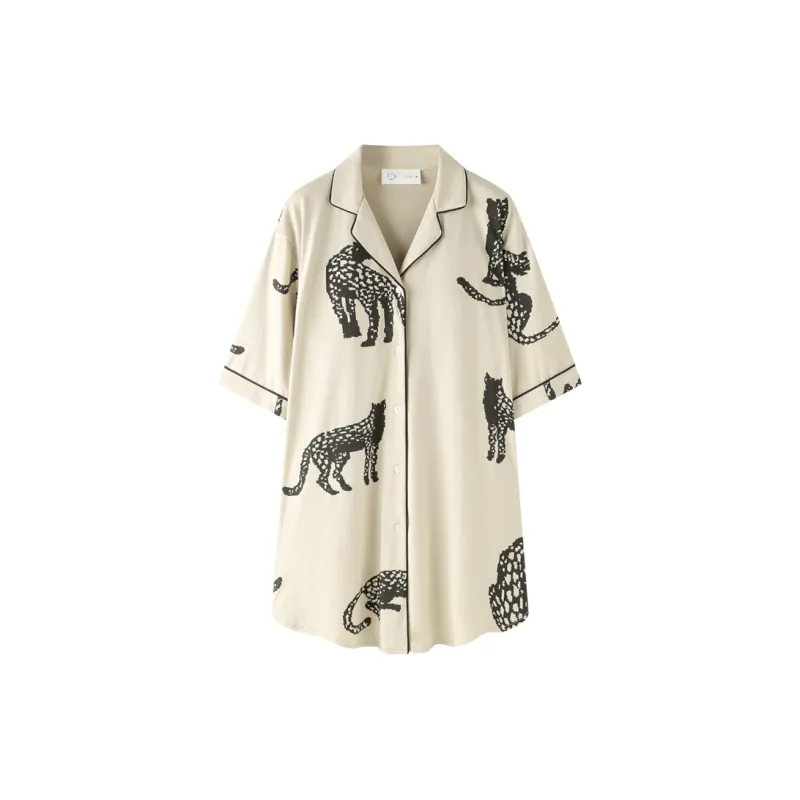 Meonsill Nightgown Women's Apricot-0