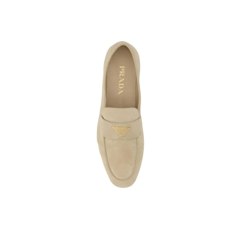 PRADA Loafers Women's Beige-3