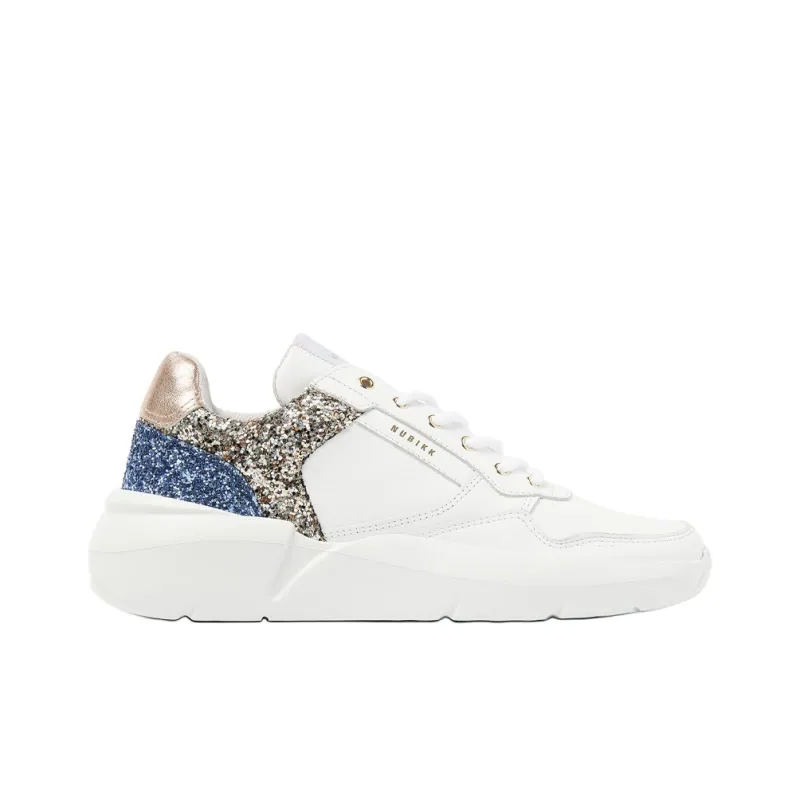 NUBIKK Roque Road Wave Low-Top Casual Shoes Women's White-1