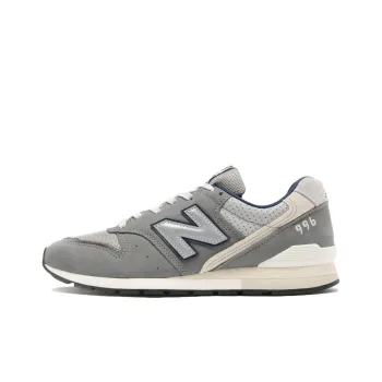 New Balance NB 996 Cushioning Wear Resistant Low Top Casual Running Shoes Unisex Gray