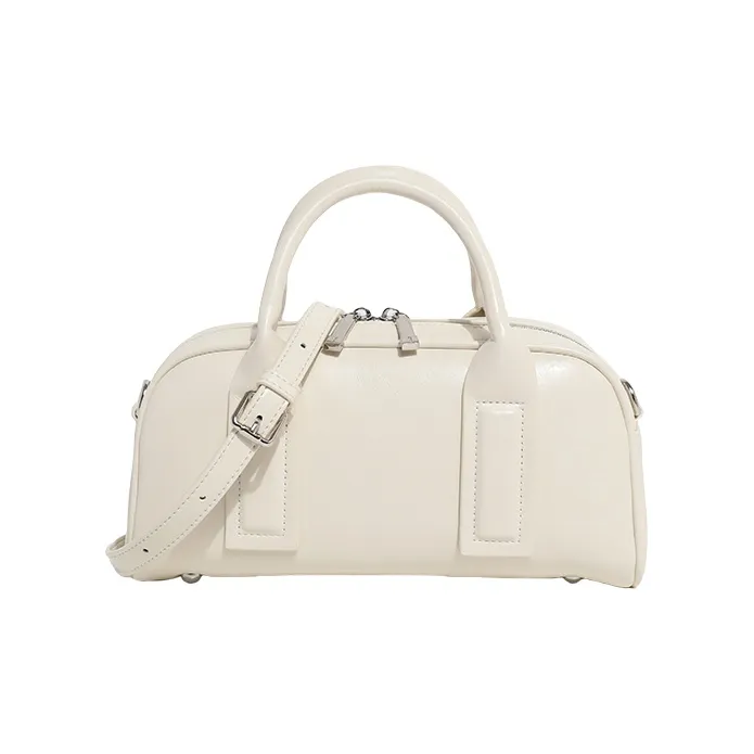 H YXIANG Microfiber Leather Handbag Crossbody Bag Shoulder Bag Regular Women's White/Pink/Black/Silver-4