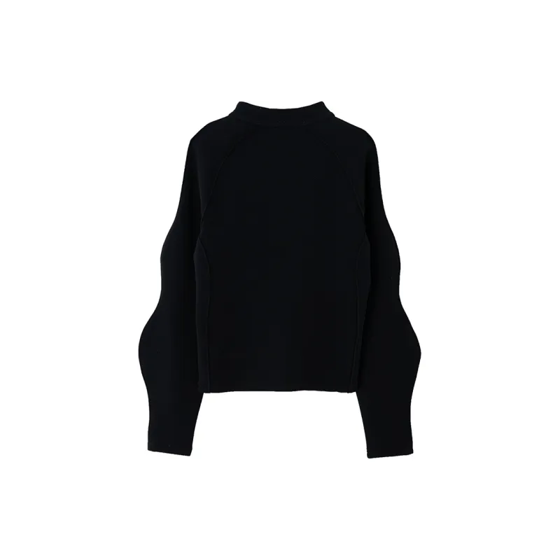 SOON FLOWER Sweatshirt Women's Black-1
