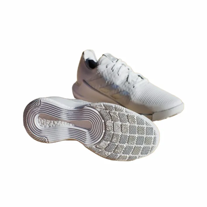Adidas Crazyflight Volleyball Cloud White Silver Metallic Grey One Women's-2