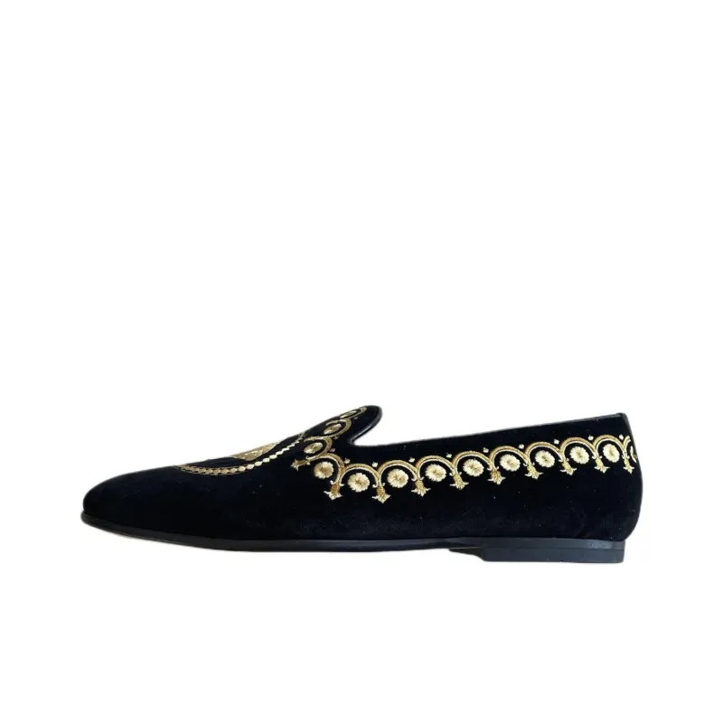 VERSACE Loafers Men Black-0