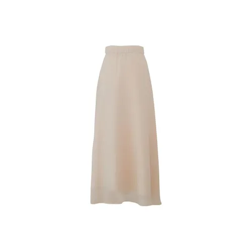 MARJORIE Casual Long Skirts Women's Off White