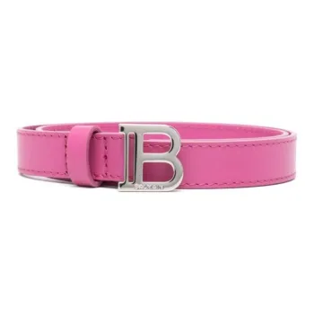 BALMAIN Logo buckle Leather Belt