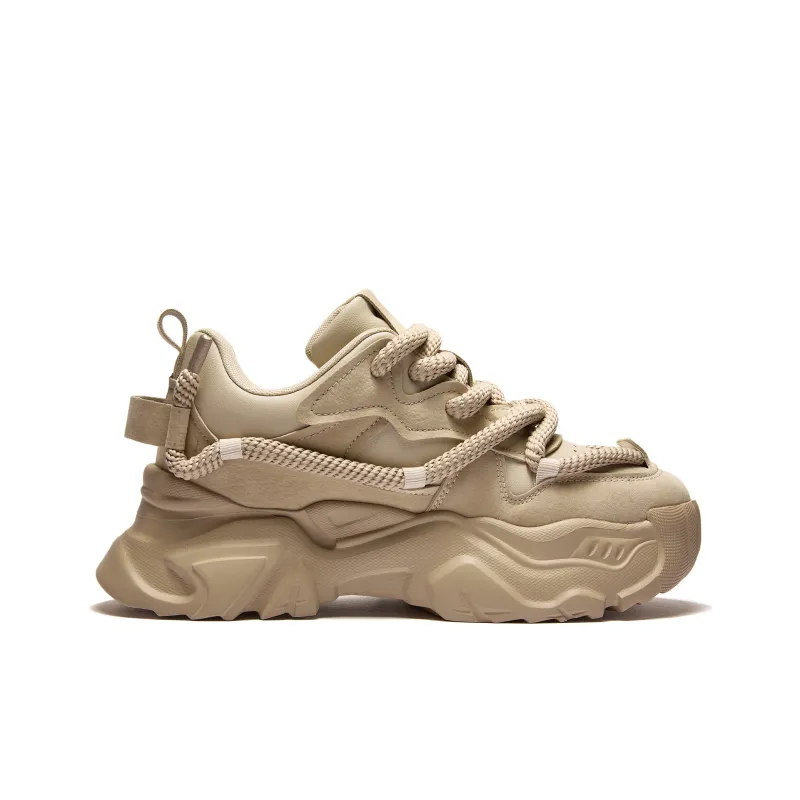 RIFUGIO VO' Shock Absorbers With Slip Resistant And Abrasion Resistant Properties Low Top Chunky Sneakers Unisex-25
