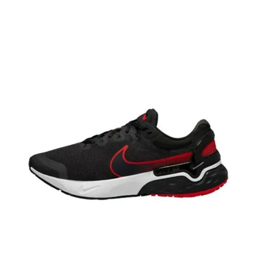 Nike Renew Run 3 White Black Red