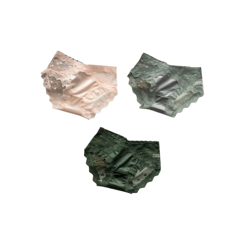 PLANDOO Underpants Women's 3 Pack-9
