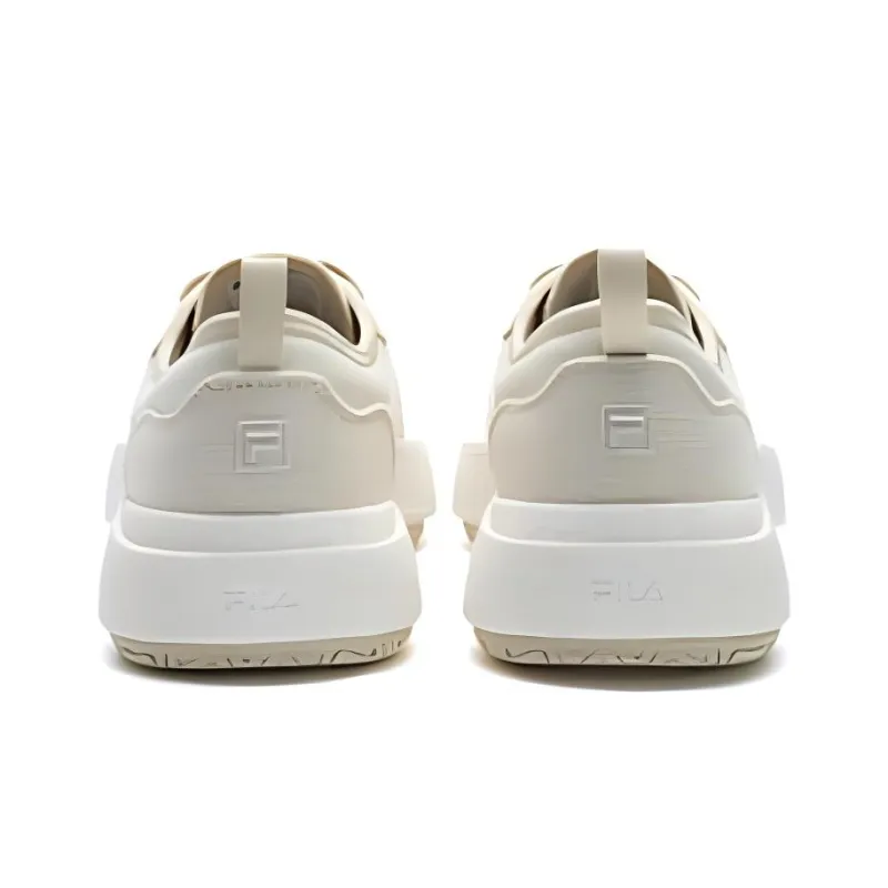 FILA JELLYFISH Anti-Slip And Wear-Resistant Lightweight Low-Top Canvas Shoes Men's Beige Yellow-3