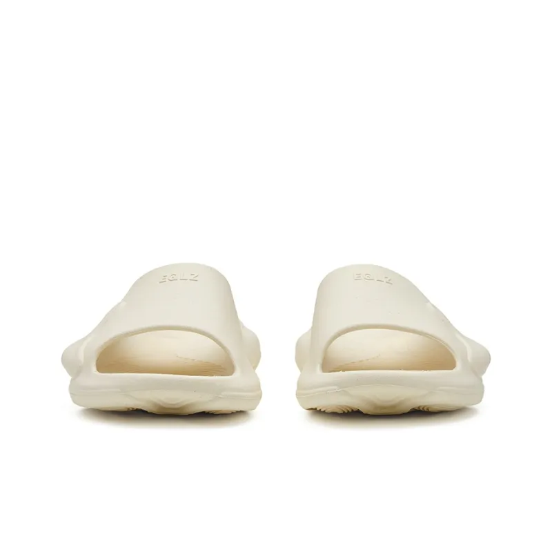 EQLZ EQUALIZER Oasis Slip Resistant Slide Slippers Unisex Heron White-4
