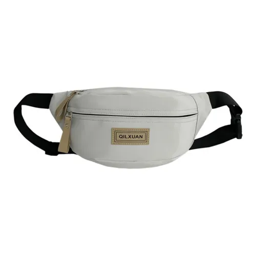 Elsvet Composite Cloth Fanny Pack Small Size Unisex Multicolor