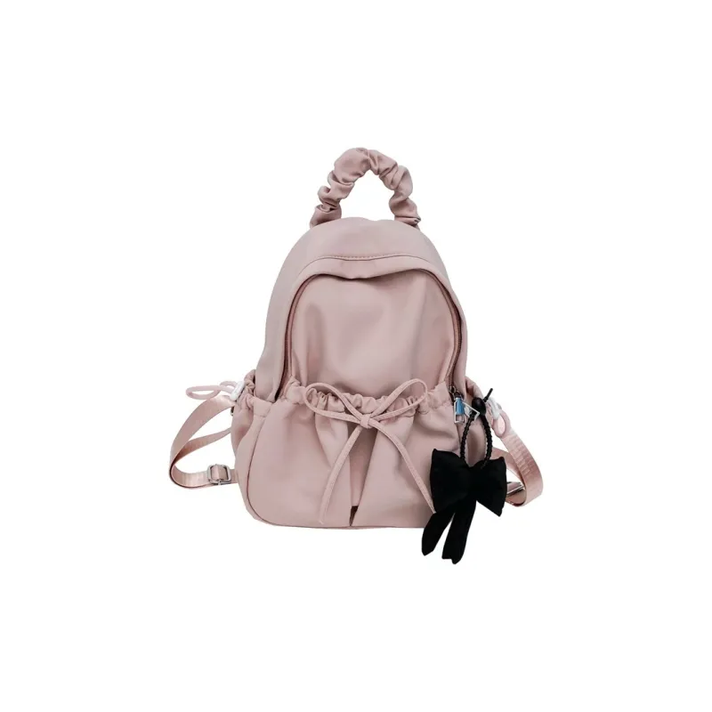 KAKAXI Nylon Backpack Women's Black/Khaki/Pink/Blue-9