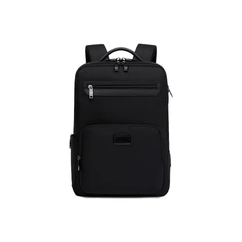 POLOMEISDO Composite Fabric With Microfiber Backpack Men's Black