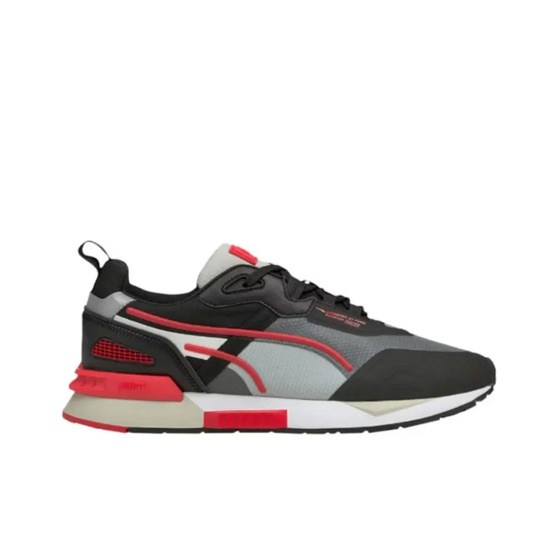 PUMA Mirage Tech Black High Risk Red-1