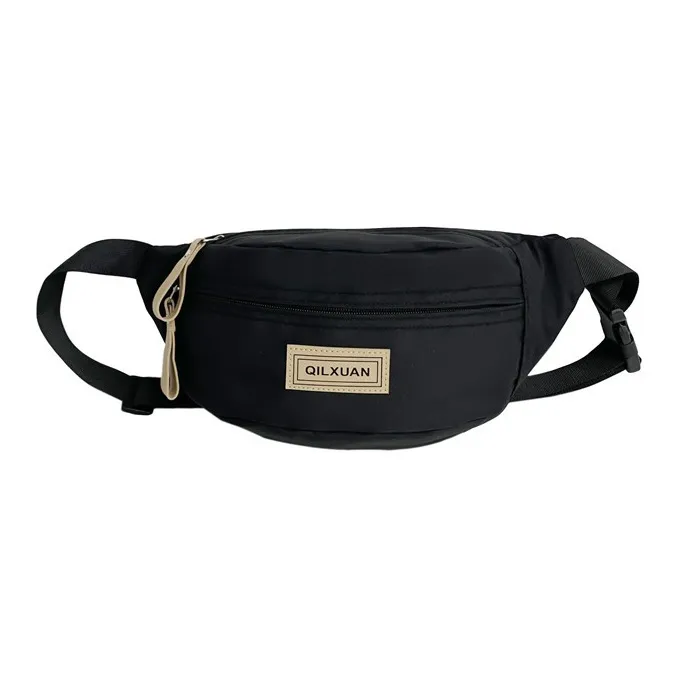 Elsvet Composite Cloth Fanny Pack Small Size Unisex Multicolor-1