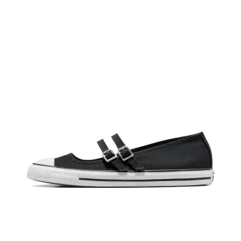 Converse Chuck Taylor All Star Anti-Slip And Wear-Resistant Lightweight Low-Top Canvas Shoes Women's Black