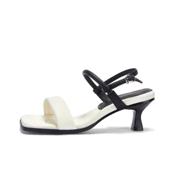 DAPHNE One Strap Sandals 6.5cm Women's Ecru
