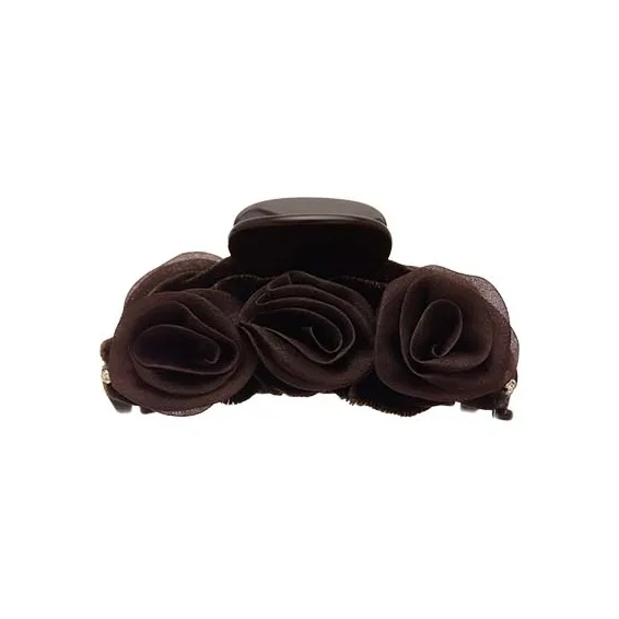 ALEXANDRE DE PARIS Viscose, Silk Medium Size Claw Clip Hair Accessory Headpiece Women's-0