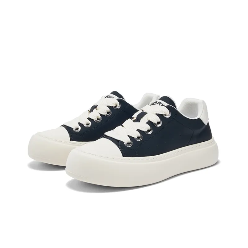 FAIRWHALE Low-Top Skateboard Shoes Men's Coconut Milk White/Oreo-7