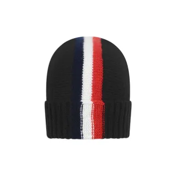 Moncler Striped Wool Beanie