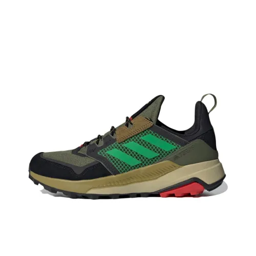 Adidas Terrex Trailmaker Hiking / Trekking Shoes Men Low-Top Emerald Green/Black/Brown