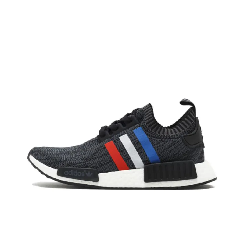 Adidas Originals Nmd R1 Tri Color Stripes Black-0
